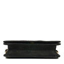 Chanel Classic Full Flap Bag Black Quilted Suede