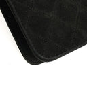 Chanel Classic Full Flap Bag Black Quilted Suede
