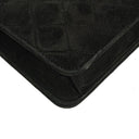 Chanel Classic Full Flap Bag Black Quilted Suede