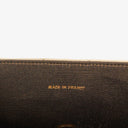 Chanel Classic Half Moon Double Flap Bag In Beige Quilted Lambskin And 24K Gold-Plated Hardware