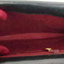 Chanel Classic Half Moon Double Flap Bag In Black Quilted Lambskin And 24K Gold-Plated Hardware