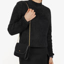 Chanel Classic Jursey Single Flap Bag Wallet on Chain With 24K Gold-Plated Hardware