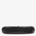Chanel Classic Lambskin Half Moon Black Flap Bag With 24K Gold-Plated Hardware