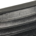 Chanel Classic Lambskin Half Moon Black Flap Bag With 24K Gold-Plated Hardware