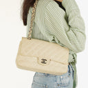 Chanel Classic Medium Perforated Quilted Lambskin Double Flap Bag