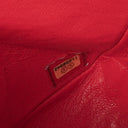 Chanel Classic Medium Perforated Red Quilted Lambskin Double Flap Bag