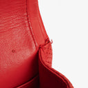 Chanel Classic Medium Perforated Red Quilted Lambskin Double Flap Bag
