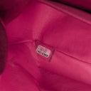 Chanel Classic Medium Pink Quilted Patent Leather Double Flap Bag With Silver Hardware