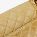 Chanel Classic Medium Single Flap Bag Beige Quilted Leather With Gold & Silver Tone Combo Hardware