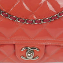 Chanel Pink Patent Calfskin Classic Mini Flap Bag