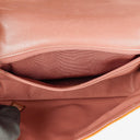 Chanel Classic Mini Rectangular Single Flap Bag Orange Patent Leather