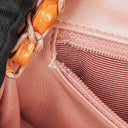 Chanel Classic Mini Rectangular Single Flap Bag Orange Patent Leather