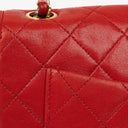 Chanel Classic Quilted Lambskin Full Flap With 24K Gold-Plated Hardware