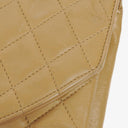 Chanel Classic Single Flap Bag Beige Quilted Lambskin With 24K Gold-Plated Hardware