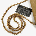 Chanel Classic Single Flap Bag Beige Quilted Lambskin With 24K Gold-Plated Hardware