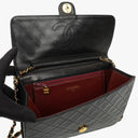 Chanel Classic Single Flap Bag Black Quilted Lambskin Gold-Tone Hardware Medium