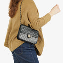 Chanel Classic Single Flap Bag Black Quilted Lambskin With 24K Gold-Plated Hardware