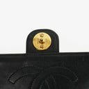 Chanel Classic Single Flap Bag Black Quilted Lambskin With 24K Gold-Plated Hardware