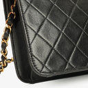 Chanel Classic Single Flap Bag Black Quilted Lambskin With 24K Gold-Plated Hardware