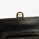 Chanel Classic Single Flap Bag Black Quilted Lambskin With 24K Gold-Plated Hardware