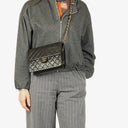 Chanel Classic Single Flap Bag Black Quilted Lambskin With 24K Gold-Plated Hardware