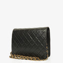 Chanel Classic Single Flap Bag Black Quilted Lambskin With 24K Gold-Plated Hardware
