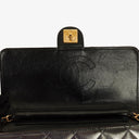 Chanel Classic Single Flap Bag Black Quilted Lambskin With 24K Gold-Plated Hardware