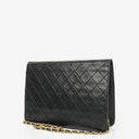 Chanel Classic Single Flap Bag Black Quilted Lambskin With 24K Gold-Plated Hardware