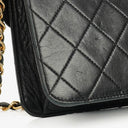 Chanel Classic Single Flap Bag Black Quilted Lambskin With 24K Gold-Plated Hardware