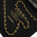 Chanel Classic Single Flap Bag Black Quilted Lambskin With 24K Gold-Plated Hardware