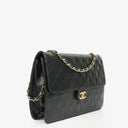 Chanel Classic Single Flap Bag Black Quilted Lambskin With 24K Gold-Plated Hardware