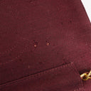 Chanel Classic Single Flap Bag Burgundy Quilted Jersey And Leather 24K Gold-Plated Hardware