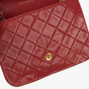 Chanel Classic Single Flap Bag Quilted Lambskin With 24K Gold-Plated Hardware