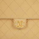 Chanel Classic Single Flap Bag Quilted Lambskin With 24K Gold-Plated Hardware
