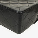 Chanel Classic Flap Bag Black Lambskin 24k Gold-Plated Hardware