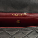 Chanel Classic Flap Bag Black Lambskin 24k Gold-Plated Hardware