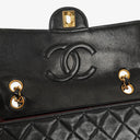 Chanel Classic Flap Bag Black Lambskin 24k Gold-Plated Hardware