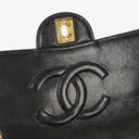 Chanel Classic Flap Bag Black Lambskin 24k Gold-Plated Hardware