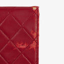 Chanel Classic Small Flap Bag Red Lambskin 24k Gold-Plated Hardware