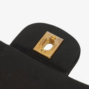 Chanel Classic Square Black Quilted Lambskin Double Flap Bag With 24K Gold-Plated Hardware, 1986-1988