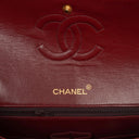 Chanel Classic Square Black Quilted Lambskin Double Flap Bag With 24K Gold-Plated Hardware, 1986-1988