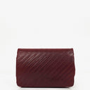 Chanel Classic Diagonal Quilted Lambskin Single Flap Bag With 24K Gold-Plated Hardware