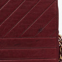 Chanel Classic Diagonal Quilted Lambskin Single Flap Bag With 24K Gold-Plated Hardware