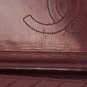 Chanel Classic Diagonal Quilted Lambskin Single Flap Bag With 24K Gold-Plated Hardware