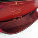 Chanel Classic Vintage Black Quilted Lambskin Small Double Flap Bag With 24K Gold-Plated Hardware