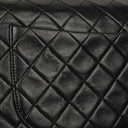 Chanel Classic Vintage Single Flap Bag Black Quilted Lambskin 24K Gold-Plated Hardware