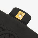 Chanel Classic Vintage Single Flap Bag Black Quilted Lambskin 24K Gold-Plated Hardware