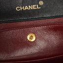 Chanel Classic Vintage Single Flap Bag Black Quilted Lambskin 24K Gold-Plated Hardware