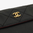 Chanel Classic Vintage Single Flap Bag Black Quilted Lambskin 24K Gold-Plated Hardware
