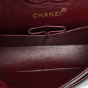 Chanel Classic Vintage Small Double Flap Bag In Black Quilted Lambskin And 24K Gold-Plated Hardware